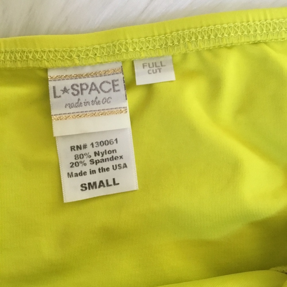 L*Space Full Cut Bikini Bottom Size S - Picture 5 of 7